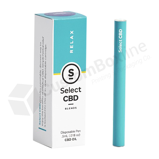 CBD Disposable Pen Packaging Box