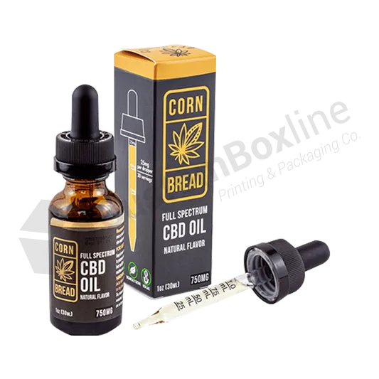 CBD Oil Tincture Paper Box