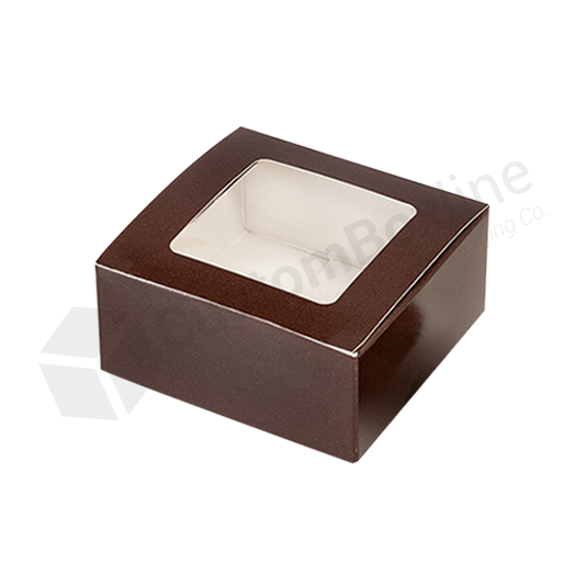 Chocolate Truffle Box with Window