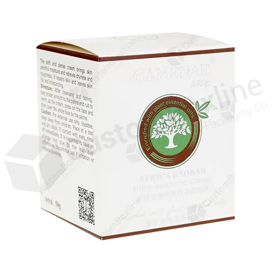 Custom CBD Cream Box Packaging