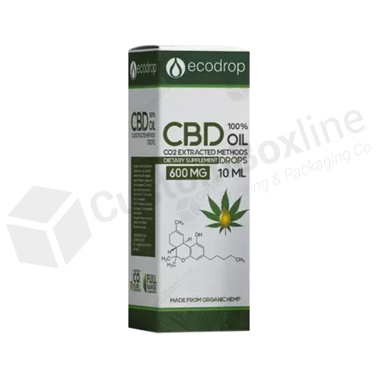 Custom CBD Extracted Drops Boxes