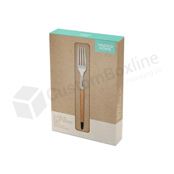 Custom Kraft Fork Packaging